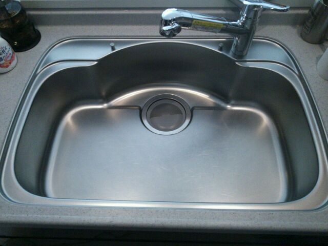 東京練馬区 水回りガラスコーティング 施工後2 防汚効果